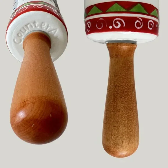 KitchenAid Slider Cookie Sheet, CounterArt Reindeer Rolling Pin & Spatula Set - Picture 8 of 16